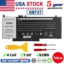 6MT4T Battery For Dell Latitude E5470 E5570 79VRK 7V69Y TXF9M 62Wh 7.6V US picture