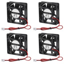 4Pcs 60mm Brushless Cooling Fan 6015 DC 24V 2.36in 60mm x 60mm x15mm 2 Pin Fa... picture