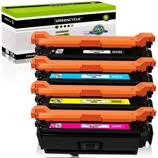 4PK CE250A 251A 252A CE253A Toner Set Fits For HP Color LaserJet CM3530fs CP3525 picture
