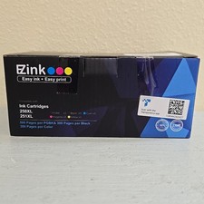 EZink Ink Cartridges PGI250XL, CLI251XL (15 Pack) All Sealed (EXP: 28/03/2024) picture