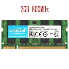 2GB 2G PC2-6400S DDR2 800MHz 200Pin CL6 1.8V SODIMM Laptop Memory For Crucial picture