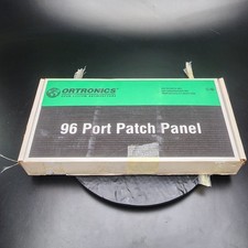 New Ortronics OR-851000354 96-Port Cat-5 Patch Panel Ethernet Network 🔌📶 picture