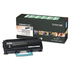 Lexmark X264H11G High-Yield Toner, 9000 Page-Yield, Black picture