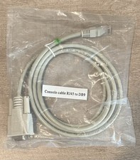 RJ45 to DB9 Console Cable 6FT Cisco Router Switch Rollover Cable NEW picture