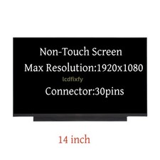 For Lenovo 14W Gen 2 IdeaPad 1 14IAU7 14ALC7 FHD LCD Screen 5D10W91001  picture