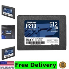 Patriot P210 512GB Internal SSD - SATA 3 2.5