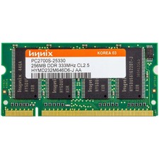Hynix Hymd232m646d6-j Aa Ddr1 256mb 333mhz Ddr Ddr1 Sodimm Bank Ram Module | PC picture