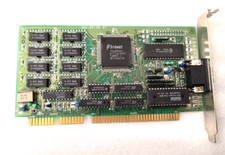 VINTAGE JAX-8212B V1 TRIDENT TVGA8900C 1 MEG  16-BIT ISA VGA CARD  MX148 picture