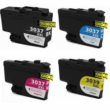 4 LC-3037 Ink Cartridges For Brother MFC-J5845DW MFC-J5945DW MFC-J6545DW J6945DW picture