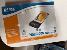 D-Link 32-bit Notebook Adapter DGE-660TD Pc Cardbus Wired Giga Express picture