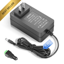 ALITOVE 12V DC Power Supply 5A AC Adapter 100-240V to 12 Volt Tip, Black picture