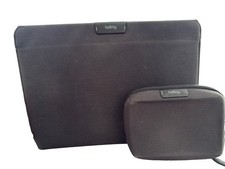 Bellroy 13-14 Laptop Sleeve Charcoal Gray With Matching cord case organizer picture