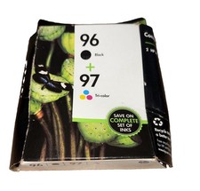 HP 96/97 Combo-pack Inkjet Print Cartridges Tri-Color + Black Expired 2013 picture