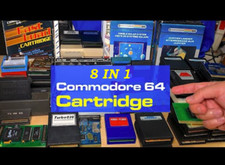 Commodore 64 8in1 Cartridge 8-in-1  GAMES Dead Test Diagnostic c64 8 in 1 picture