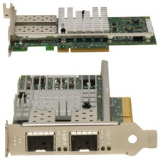 Intel IBM X520-DA2 FC Dual Port 10GbE PCIe x8 Network Card LP FRU: 49Y7962  picture