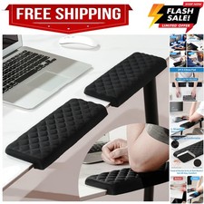 L-Shaped Desk Elbow Pad for Desk, Memory Foam Elbow Support Padding with Non-... picture