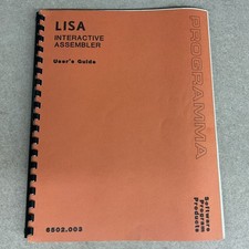 Vintage Apple Lisa Interactive Assembler User’s Guide Software Program Products picture