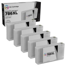LD 5pk Replacement Black Ink Cartridge for Epson 786XL T786XL120 WF-5110 WF-5190 picture