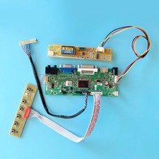 For HT15X34-110 LVDS-30Pin HDMI+DVI+VGA 1-CCFL 1024x768 Controller Board DIY Kit picture