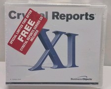 Crystal Reports XI Upgrade Ed. English Includes Crystal Reports Server XI Sealed picture