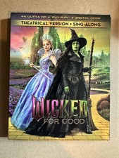 Wicked: For Good (2025) 4K + Blu-ray + Digital Code w/slipcover picture