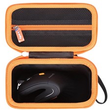 worfty Case for ProtoArc Ergonomic Mouse, Travel Carrying Black-Orange  picture