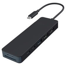 Dual 4K HDMI Dock - 9 Ports - HDMI - USB A/C - Micro SD - 3.5 mm Audio Port picture