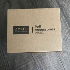 ZYXEL 5G PoE++ Injector POE12-60W NIB picture