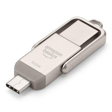 Retailer Basics 512Gb Usb Flash Drive Thumb Drive Memory Stick Usb C And Usb A picture