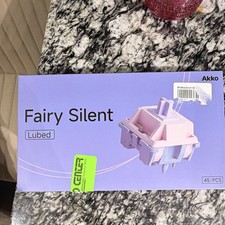 Akko Fairy Silent Lubed Mechanical Keyboard Switches, 45 Pack picture