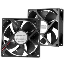 92mm 90mm 12V DC Moisture-Proof Fan High Airflow 12V 9025 2 Pin 2 Wire Small ... picture