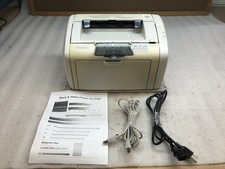 HP LaserJet 1018 Monochrome Laser Printer - tested / working picture