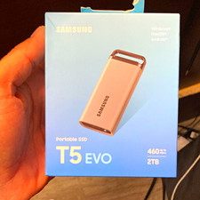Samsung T5 EVO 2TB Portable External SSD USB-C USB 3.2 Gen 1 460MB/s picture
