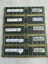 Lot of 5 Mixed Ram 16GB 2RX4 DDR4-2133 ECC REG RDIMM Server RAM M393A2G40DB0-CPB picture