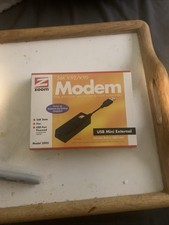 Zoom 3095 Zoom 56K V.92/V.90 Modem (USB Mini External) Mac PC Linux computer picture