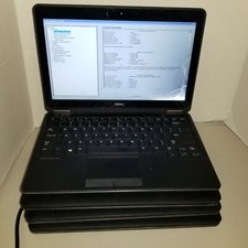 1 Lot of 4 Dell Latitude E7240 i7 4600U 2.1GHz 8GB RAM No HDD/OS SCREEN #69 picture