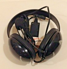 Califone 2800BK-USB Listening First Stereo Headset with USB Plug Black Small NEW picture