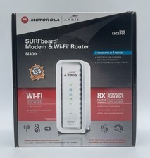 Arris SURFboard N300  SBG6400 DOCSIS 3.0 Modem Wifi Router - Openbox picture