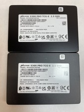 Lot of 2 Micron 5300 PRO 240GB 2.5