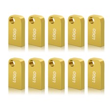 Lot 30PCS 1/2/4/8/16GB Mini Metal USB Flash Drive Memory Storage Custom Logo picture