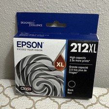 Epson 212XL Black Ink Cartridge - NEW in the BOX - EXPIRED 6/27 To 1/28+ picture
