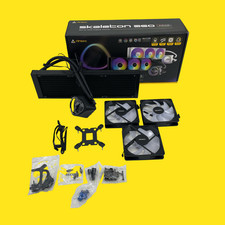 Antec SKELETON360ARGB 360mm ARGB Liquid CPU Cooler with 3 #4192 z37/5 picture