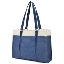 Laptop Tote Bag for Women 15.6 Inch, Large Work Bag with Padded Laptop Compar... picture