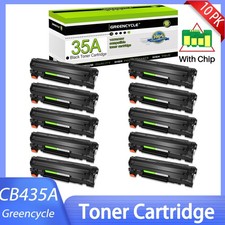 10PK CB435A 35A Black Toner Cartridge for HP LaserJet P1005 P1006 P1007 P1009 picture