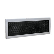 CHERRY KW 9100 Slim Wireless Keyboard - QWERTY, Black-Grey picture