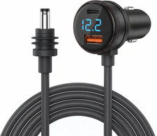 Starlink Mini Car Adapter with 10FT Cable, 3-In-1 PD 45W+USB 30W, 12V-24V picture