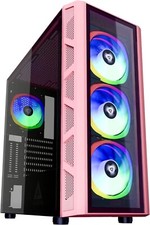 Custom Built Gaming Computer Desktop RTX 4060 Ryzen 1TB SSD 32GB Win 11 Pink RGB picture