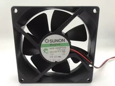 1PCS SUNON 9025 9CM KDE1209PTV2 12V 1.4W 2-Wire 3-Wire Silent Fan picture