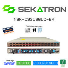 🔀 Cisco N9K-C93180LC-EX Data Center Switch • 40/100GbE QSFP+ • Dual PSU ⚡ picture