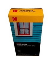 KODAK Dock Photo Printer One Cartridge Refill 80 Sheets Of Photo Paper Open Box picture